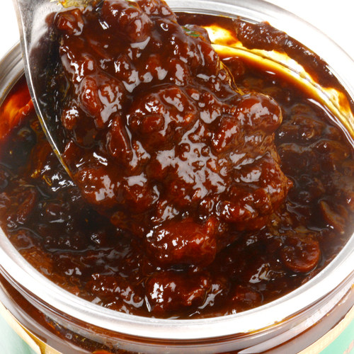 2瓶装东莞非遗特产寮步面豉酱蒸煮排骨肉类鱼炒菜调味面豉酱400g - 图0