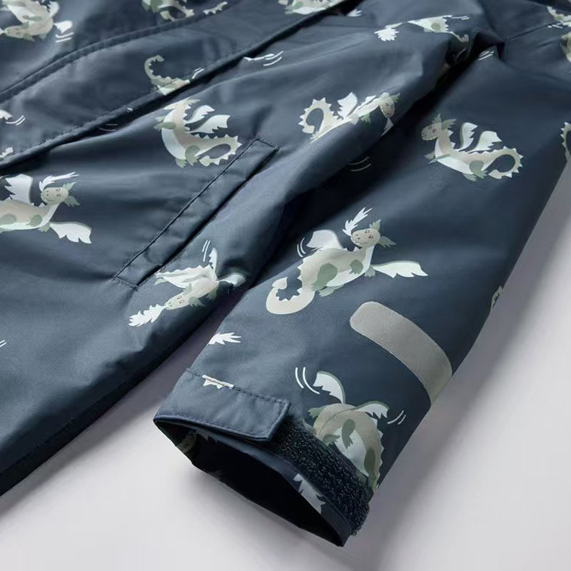 幼儿玩水防护全身加厚儿童连体雨衣 防风防水冲锋衣可爱爬爬衣h83,淘宝优惠券,粉丝福利购,淘宝优惠卷