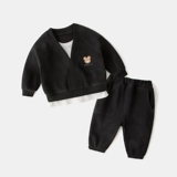 Весенний детский трендовый комплект для мальчиков, 2022 года, в западном стиле