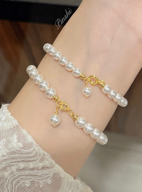 进口正圆强光奥地利施家珍珠手链