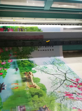 定制户外用风景画喷绘