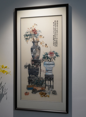 手工刺绣送货上门包安装