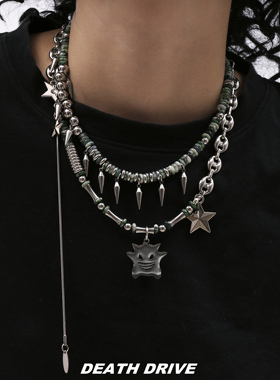 WACKYE小恶魔钛钢项链