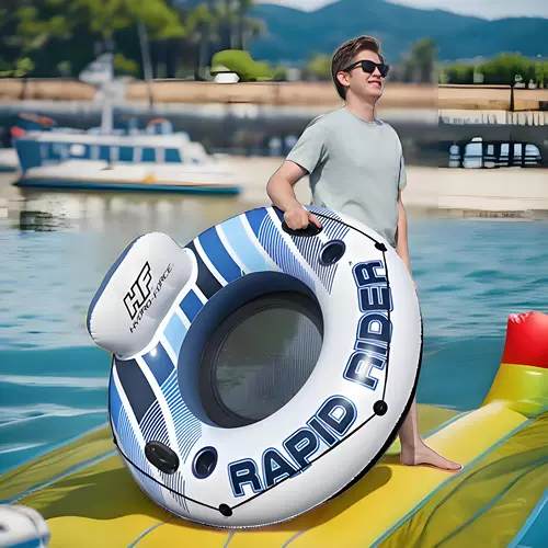 Bestway, большой водный надувной кушон, детский плавательный круг для взрослых