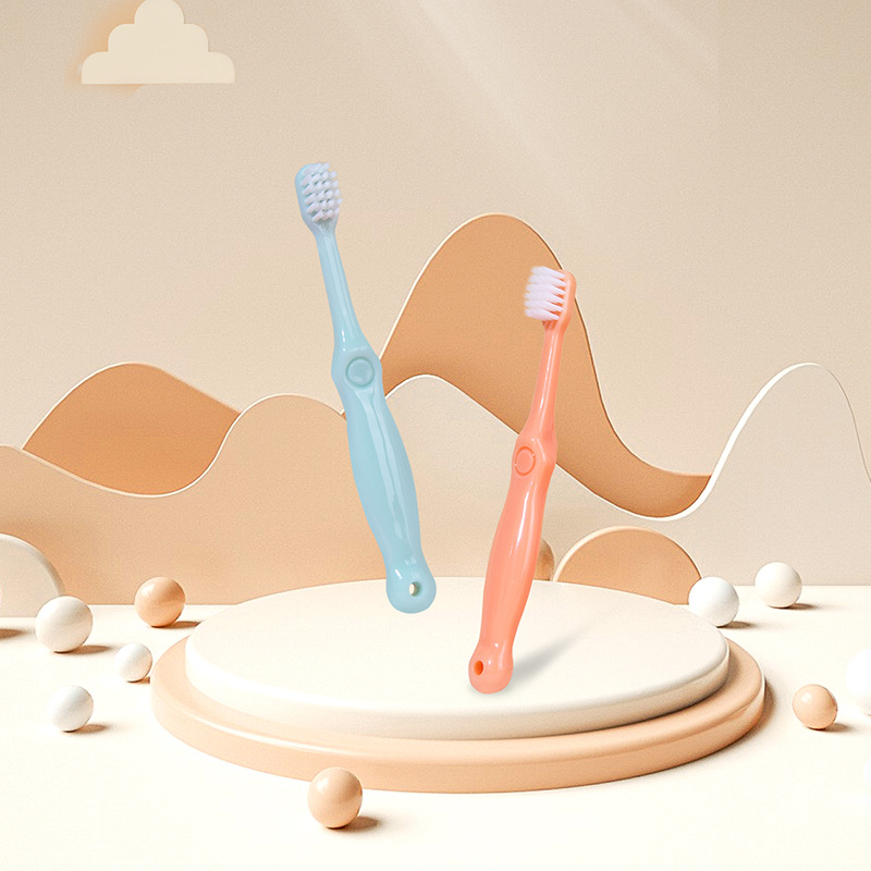 RAOYI抗菌儿童软毛牙刷1---8岁男女宝宝专用护齿婴幼儿卡通乳牙刷