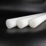 Высококачественная ат-класс. Нейлоновые палочки обработка устойчивого к устойчивости к белым материалам PA66 Пластиковый стержень Круглый палочка 15 мм-200 мм