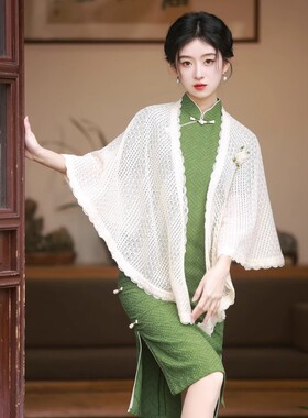 春夏配旗袍外搭外套短款