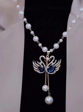 毛衣链圆珠链女士百搭气质