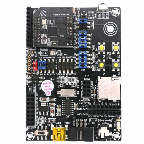 nRF52832开发板蓝牙5.0BLE超低功耗Mesh组网ANT/NFC/2.4G/nRF52DK - 图0