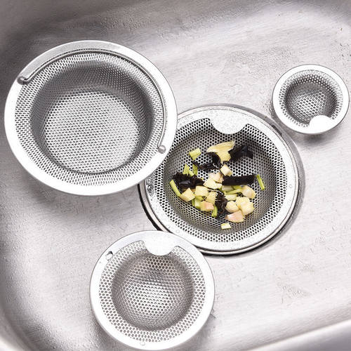 140下水器提笼过滤器厨房水槽不锈钢提篮过滤网老式洗菜盆过滤器 - 图2