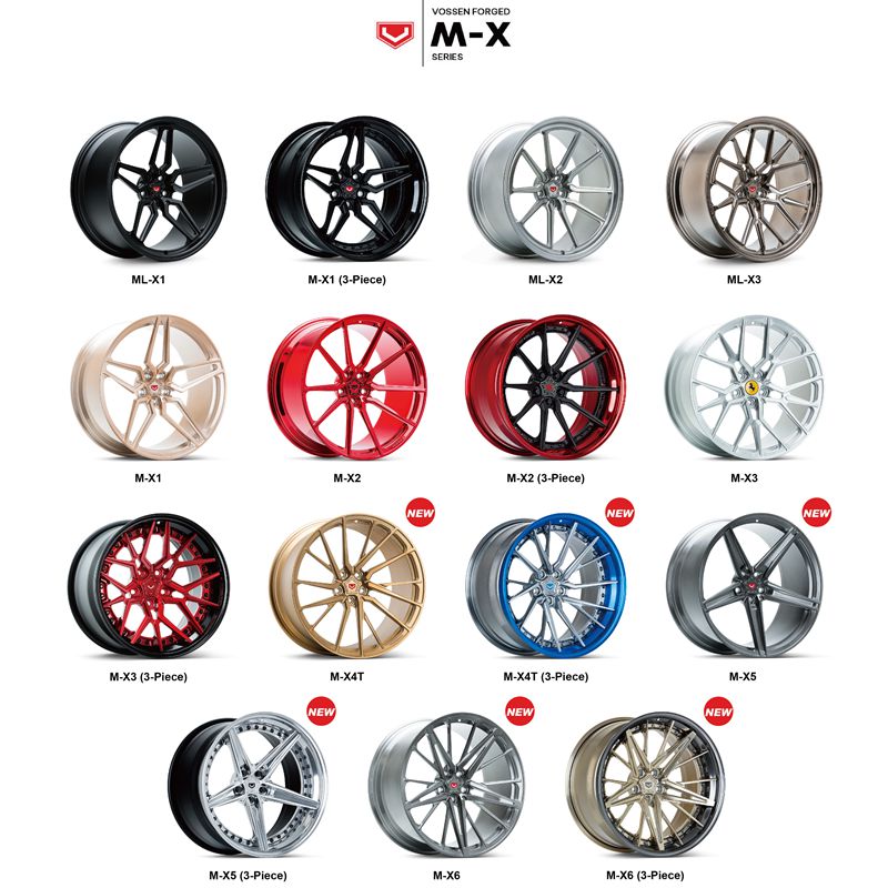 沃森VOSSEN锻造铸造轮毂可定制颜色数据包邮安装官方授权实体店铺 - 图1