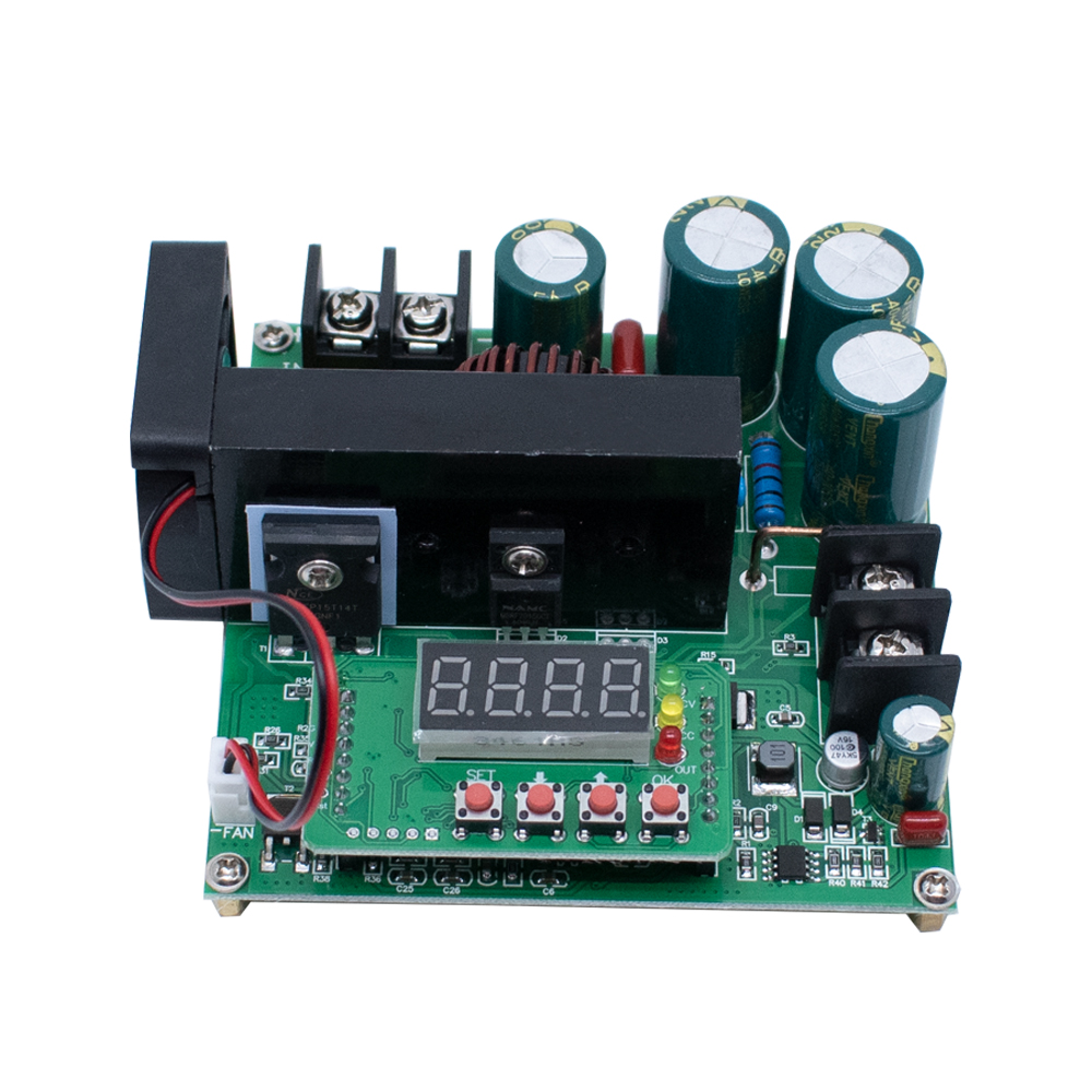 B900W数控直流稳压恒流电源可调升压模块电压电流表120V15A充电器 - 图3