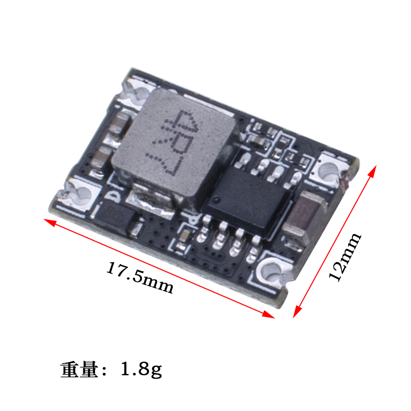 DC-DC 3A迷你降压模块 车载电源6V9V12V-30V转3.3V/5V输出