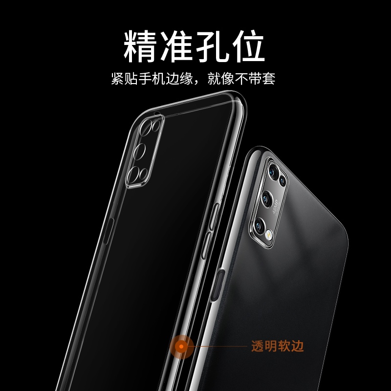 OPPO K7X手机壳K7X硅胶透明防摔保护套oppoK7x超薄男女新款外壳-图1