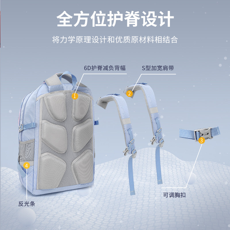 超大容量书包初高中4-9年级女生超轻防水减负护脊男女新款双肩包,淘宝优惠券,粉丝福利购,淘宝优惠卷