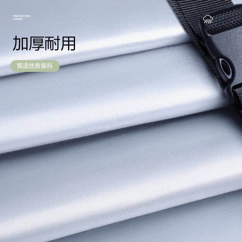 绿源moda7电动车防晒防雨罩电瓶车雨衣自行车防尘套遮雨挡风车衣 - 图1