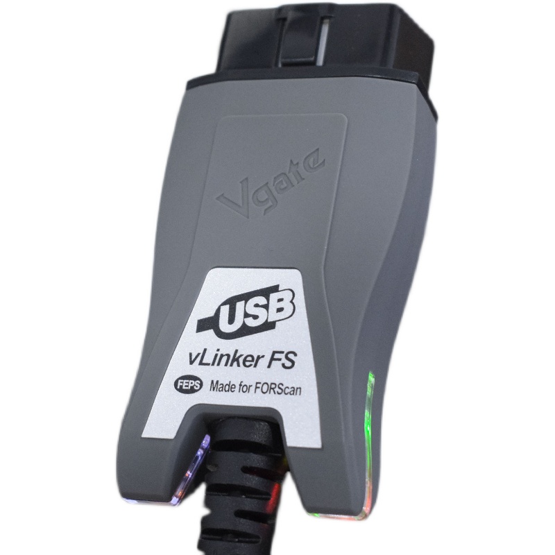 福特马自达ELM327 vLinker线 For Ford FORScan HS/MS-CAN 刷隐藏 - 图0