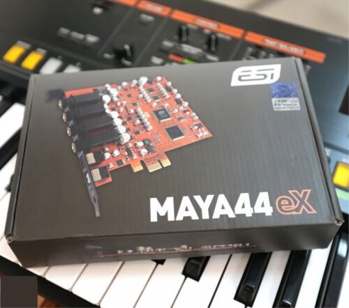 包邮ESI MAYA44 eX玛雅44升级PCIe音频接口录音K歌电脑吉他声卡 - 图1