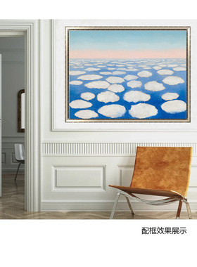云之上美国现代抽象油画装饰画