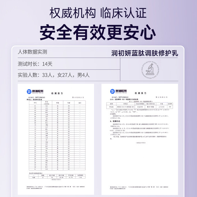 Runchuyan Blue Copper Peptide Repair Lotion ຄວບຄຸມຜິວ