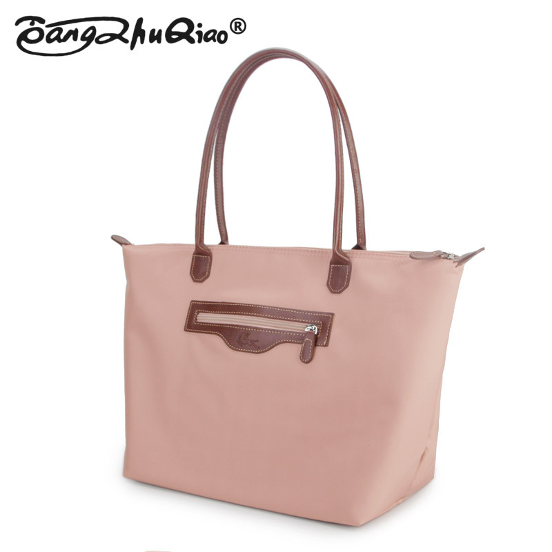 乔帮主饺子包牛津布防水尼龙单肩包 bangzhuqiao女士包袋