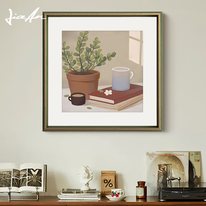 加安加丽现代简约沙发背景墙装饰画北欧文艺餐厅挂画玄关艺术壁画,淘宝优惠券,粉丝福利购,淘宝优惠卷