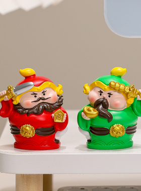 钟馗手机支架门神新款防小人摆件