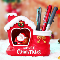 Creative Children Pen Holder Boy Small Gift Autumn Winter New Stationery Pendulum Pieces Elementary School Kids Christmas Gifts Girls Gift Boxes