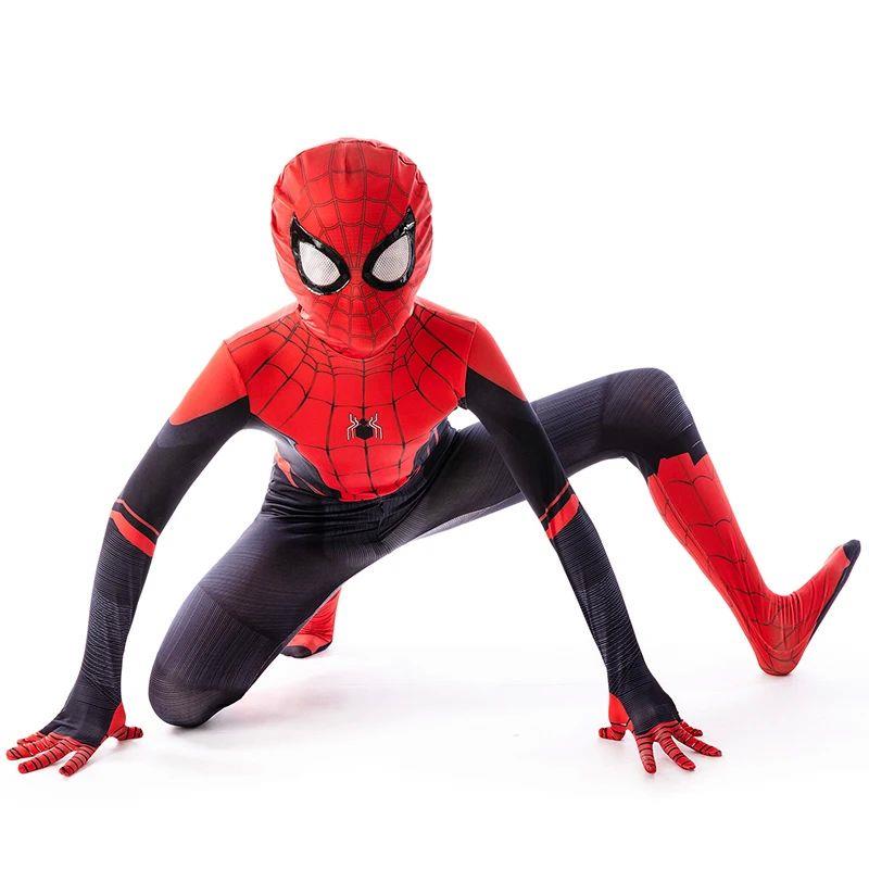 Spiderman Cosplay Costume Kids Spider Man Far From Home - 图2