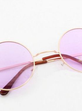 日系原宿圆框眼镜日剧墨镜