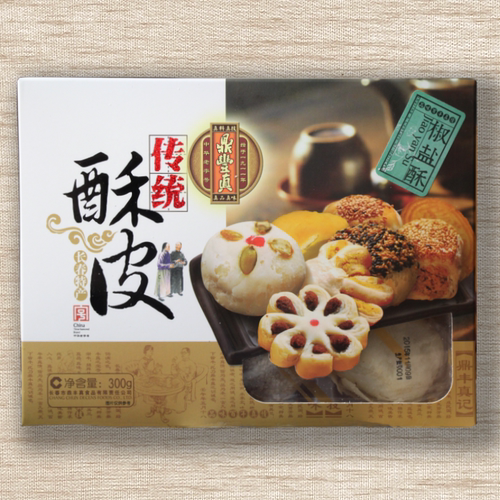 鼎丰真椒盐酥皮传统老式手工点心糕点零食长春特产小吃茶点300g - 图3