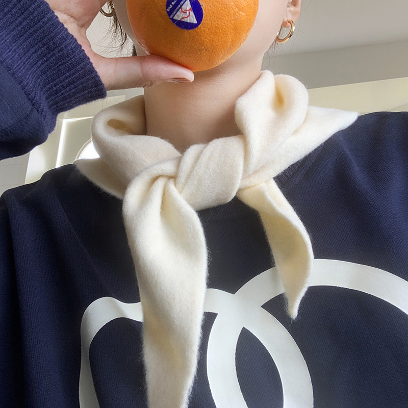 针织小披肩围巾女春秋冬外搭装饰复古三角领巾韩版百搭护颈围脖潮,淘宝优惠券,粉丝福利购,淘宝优惠卷