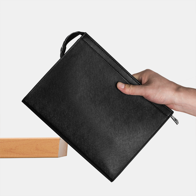 男士真皮时尚奢侈品手提信封包男包 云驰男士包袋