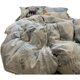 Banana leaves silky summer bed four-piece set