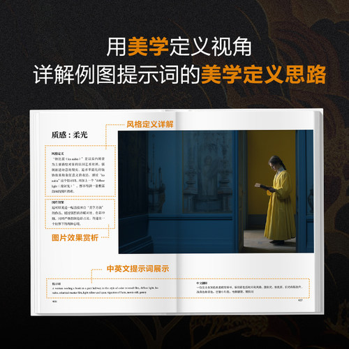【出版社旗舰店】AIGC提示词美学定义 aigc应用gpt书籍LLM提示工程师AI办公AI绘画mj教程sd教程书籍大模型开发 - 图1