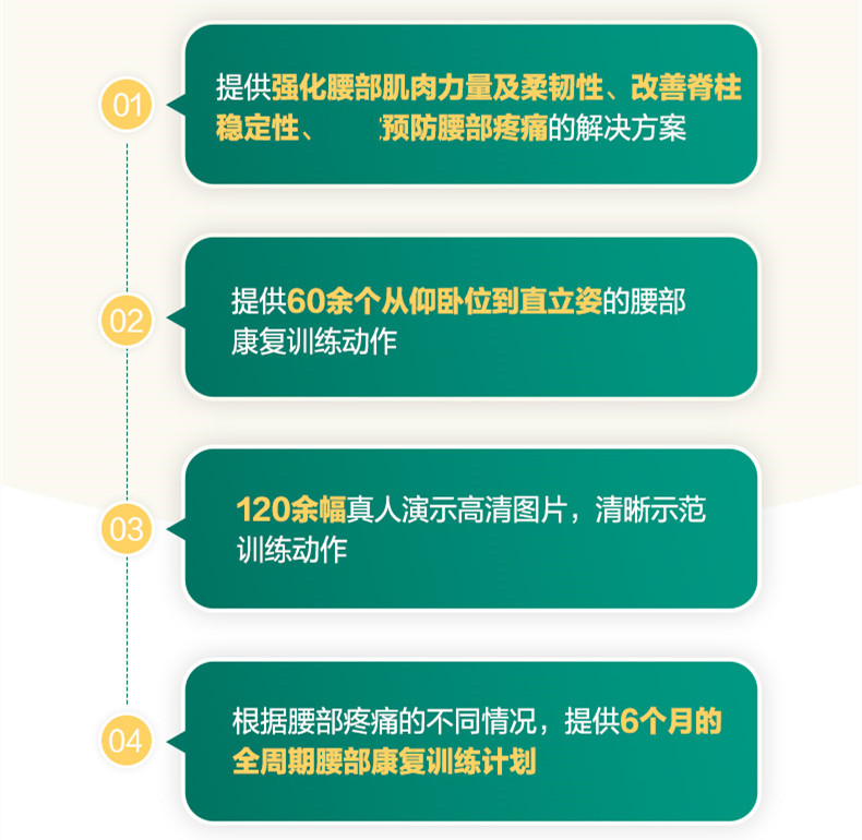 腰部康复训练 提升稳定性灵活性与缓解疼痛的针对性练习 运动康复书籍物理按摩师技术书 人民邮电出版社 - 图1