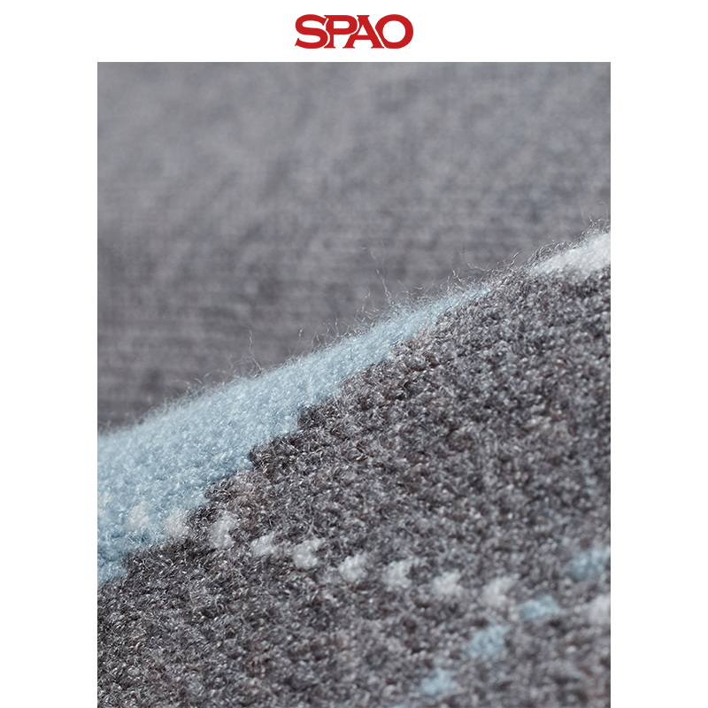 SPAO韩国同款2024年春季新款女士休闲时尚V领毛衣开衫SPCKE12G61 - 图3