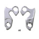 Mountain road bike tail hooks, rear derailleur tail hooks, lifting lugs, bicycle rack hooks, lifting lugs with screws