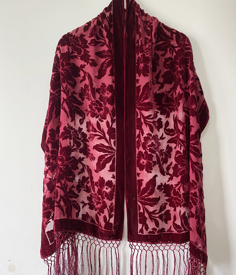 春秋新款 100桑蚕丝百搭中长款披肩围巾两用真丝绒旗袍披肩 豹纹,淘宝优惠券,粉丝福利购,淘宝优惠卷