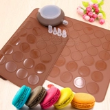 Бесплатная доставка выпечка макарона Macaron Product Package Package Macaron Set 30 -Hole Cilicon Glue Pad+выделенный декоратор