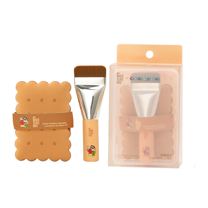 郭小妞&蜡笔小新联名粉扑化妆刷系列套组无痕底妆上妆工具礼盒,淘宝优惠券,粉丝福利购,淘宝优惠卷