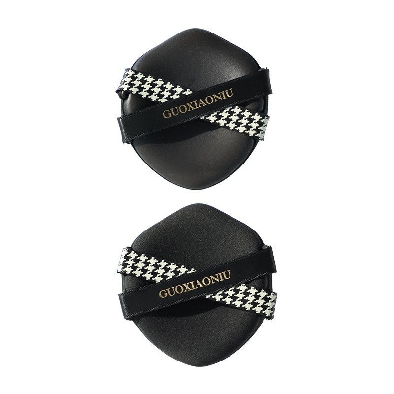 郭小妞千鸟格双面皮面气垫粉扑粉底液专用上妆工具超厚干湿两用,淘宝优惠券,粉丝福利购,淘宝优惠卷