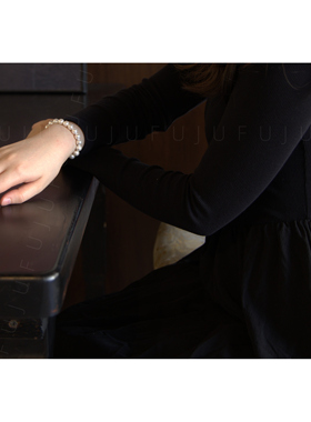 强光深海母贝珍珠手链