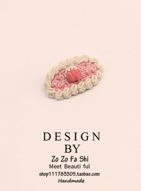 ZOZO发夹毛线日韩毛线边夹
