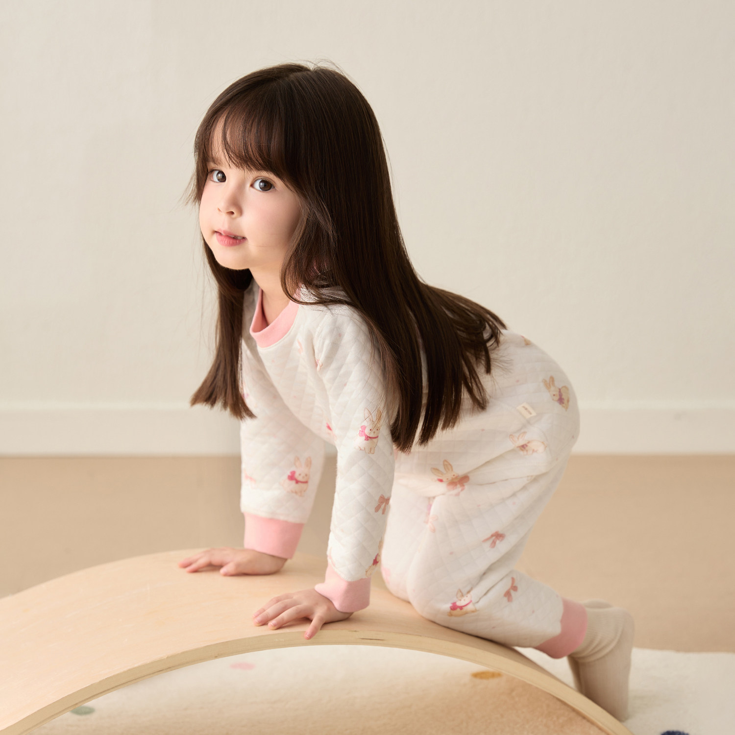 尼多熊冬季男女宝宝夹棉内衣套装婴儿睡衣加厚保暖高腰护肚儿童,淘宝优惠券,粉丝福利购,淘宝优惠卷