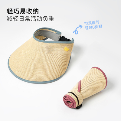 尼多熊儿童防晒空顶帽外出