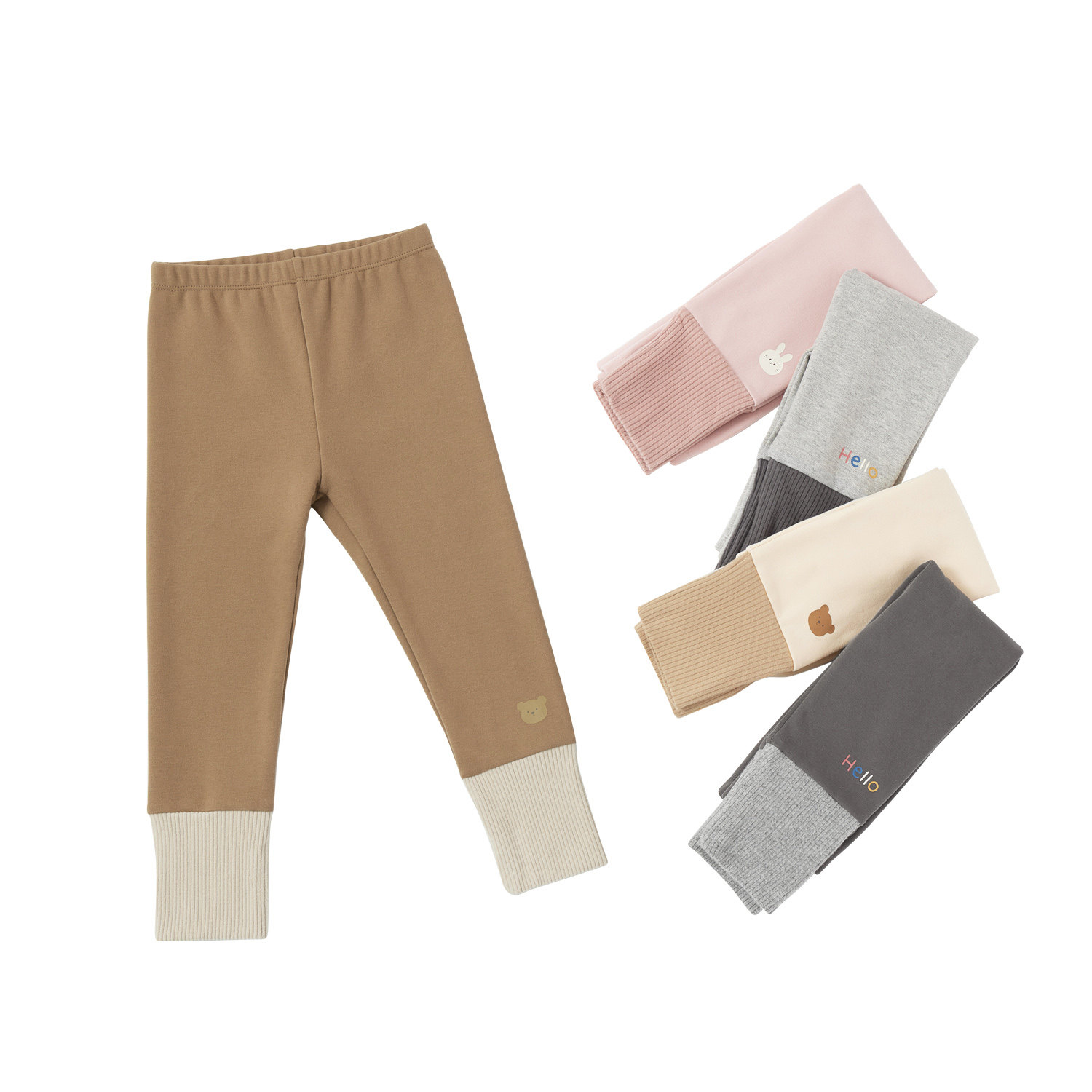 2022秋冬尼多熊新款宝宝外穿打底裤 尼多熊裤子