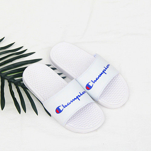 champion slippers white