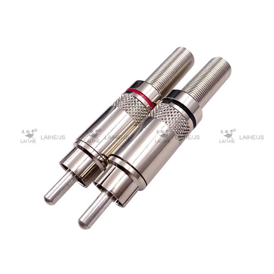 Audio and video RCA lotus welding head