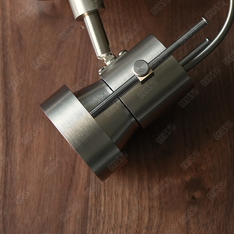 明装不锈钢轨道灯包豪斯轨道射灯客厅防眩银色中古工业照画洗墙灯,淘宝优惠券,粉丝福利购,淘宝优惠卷